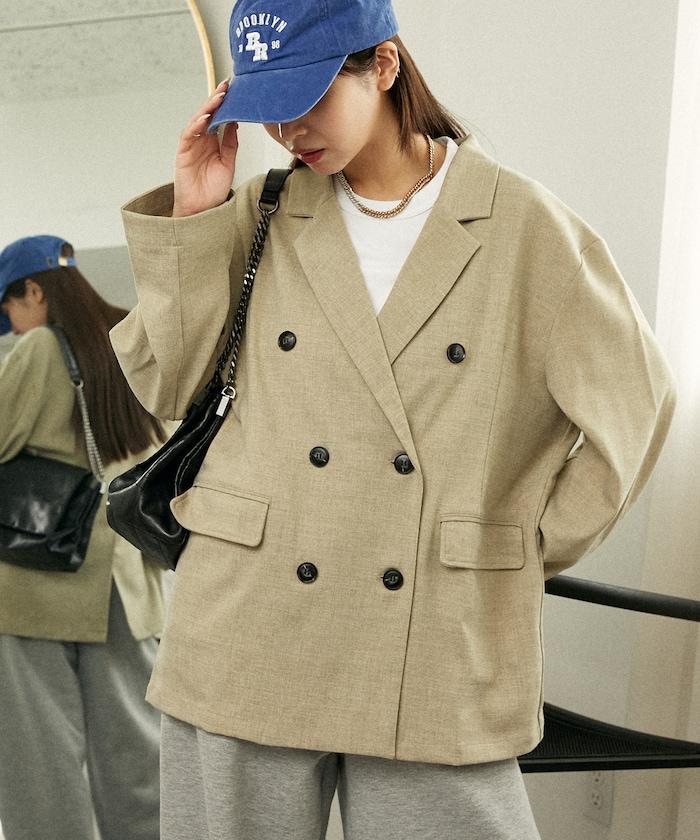 雙排扣西裝外套