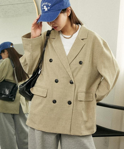 雙排扣西裝外套