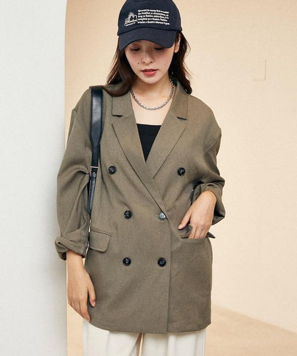 雙排扣西裝外套