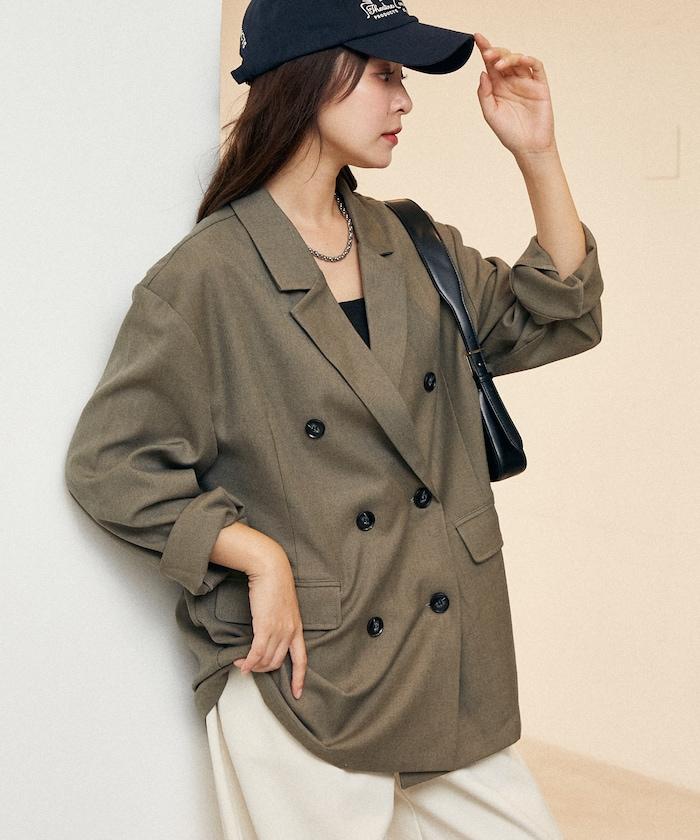 雙排扣西裝外套