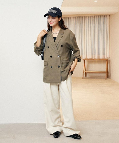 雙排扣西裝外套