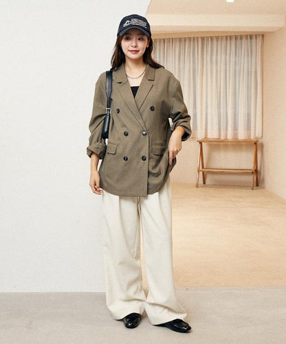 雙排扣西裝外套