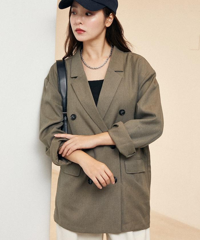 雙排扣西裝外套