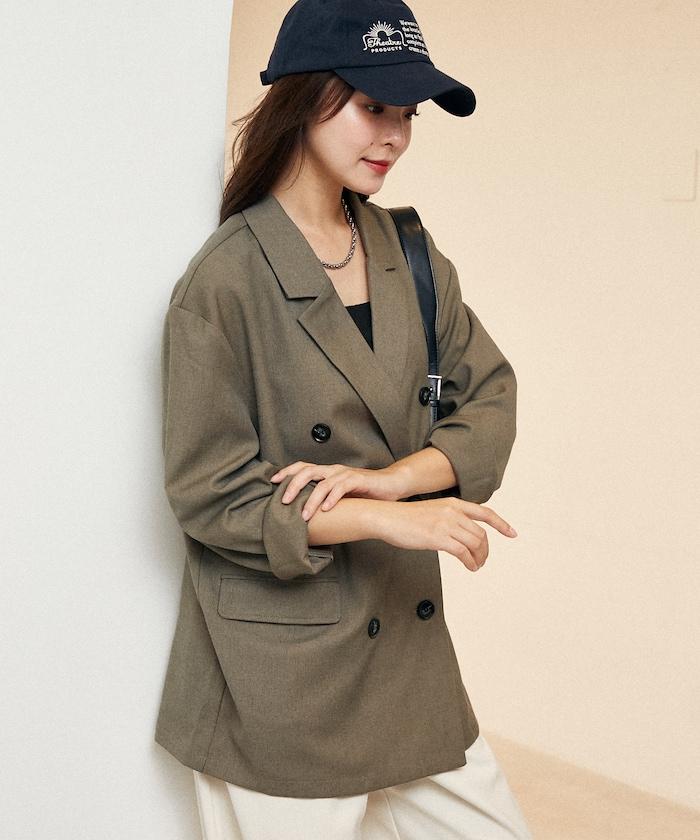 雙排扣西裝外套