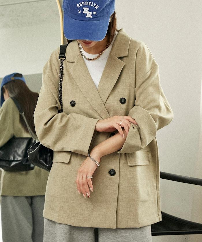 雙排扣西裝外套