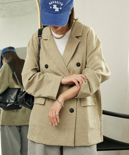 雙排扣西裝外套