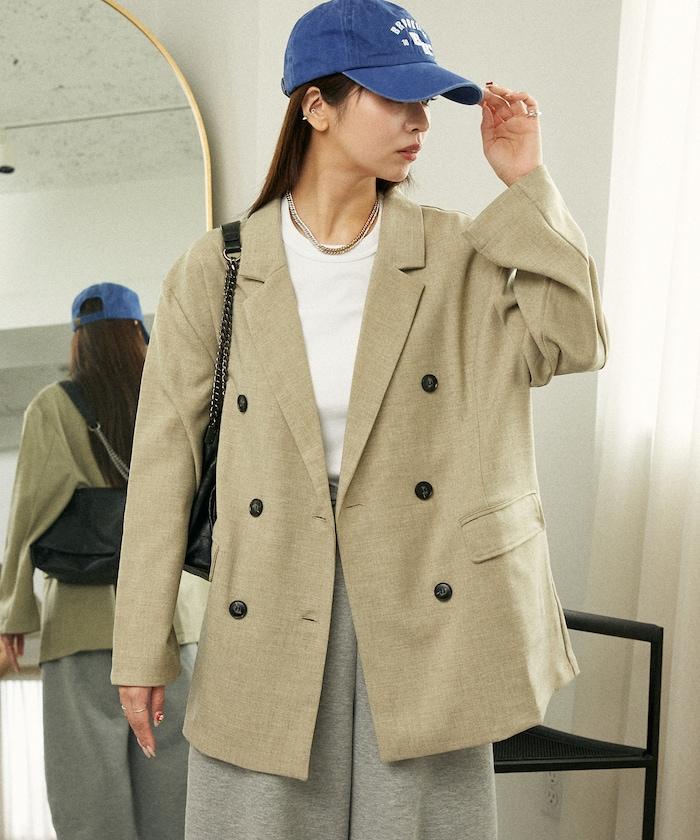 雙排扣西裝外套