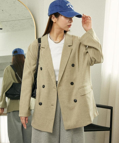 雙排扣西裝外套