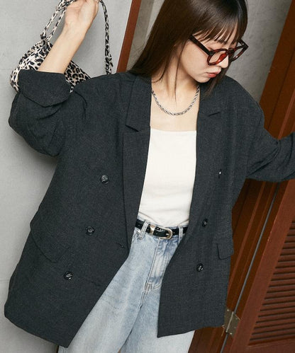 雙排扣西裝外套