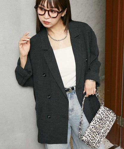 雙排扣西裝外套