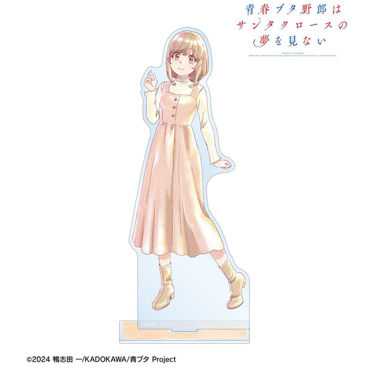 青春豬頭少年不會夢到聖誕老人 梓川花楓 Ani-Art aqua label 大號亞克力立牌