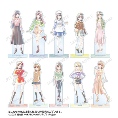 青春豬頭少年不做聖誕老人夢 古賀朋繪 Ani-Art aqua label 大號亞克力立牌