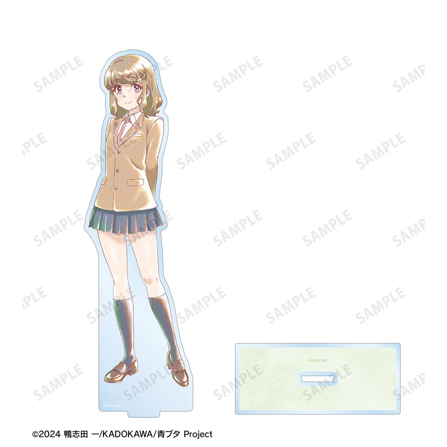 青春豬頭少年不做聖誕老人夢 古賀朋繪 Ani-Art aqua label 大號亞克力立牌