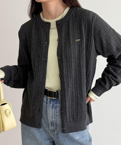 【GEVACO/ゲバコ】帶內搭T恤開衫