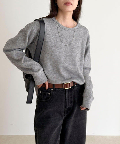 2WAY亨利領亮絲套頭衫