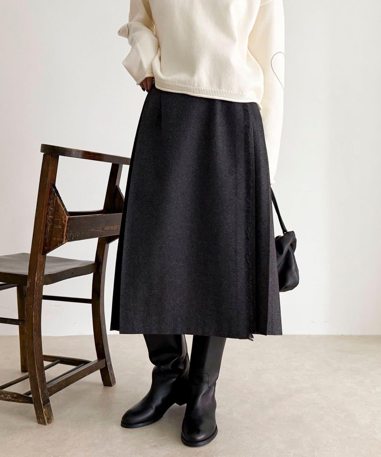 【O’NEIL OF DUBLIN】中長款半身裙