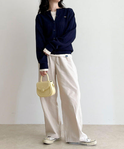 【GEVACO/ゲバコ】帶內搭T恤開衫