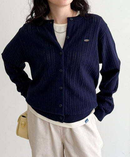 【GEVACO/ゲバコ】帶內搭T恤開衫