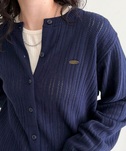 【GEVACO/ゲバコ】帶內搭T恤開衫