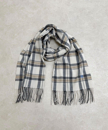 柔軟格紋圍巾