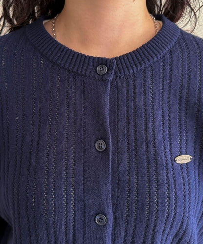 【GEVACO/ゲバコ】帶內搭T恤開衫