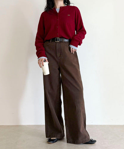 【GEVACO/ゲバコ】帶內搭T恤開衫