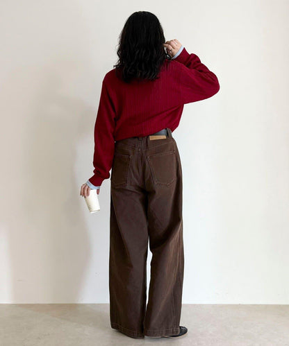 【GEVACO/ゲバコ】帶內搭T恤開衫