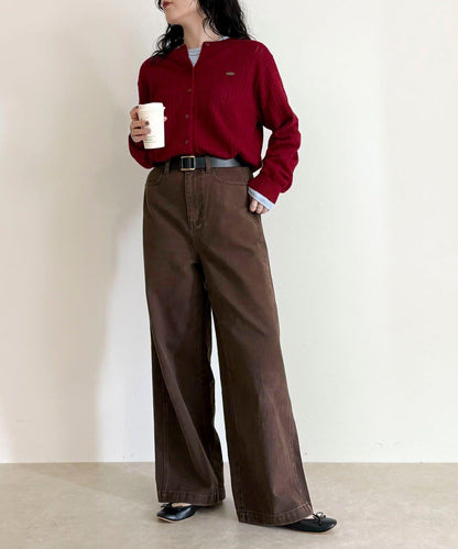 【GEVACO/ゲバコ】帶內搭T恤開衫