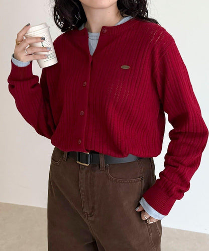 【GEVACO/ゲバコ】帶內搭T恤開衫