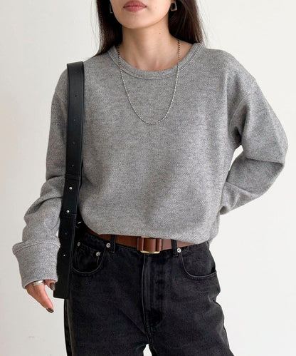 2WAY亨利領亮絲套頭衫