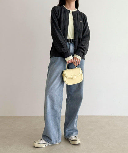 【GEVACO/ゲバコ】帶內搭T恤開衫