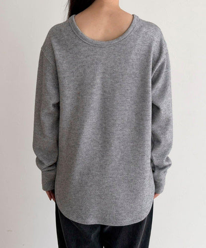 2WAY亨利領亮絲套頭衫