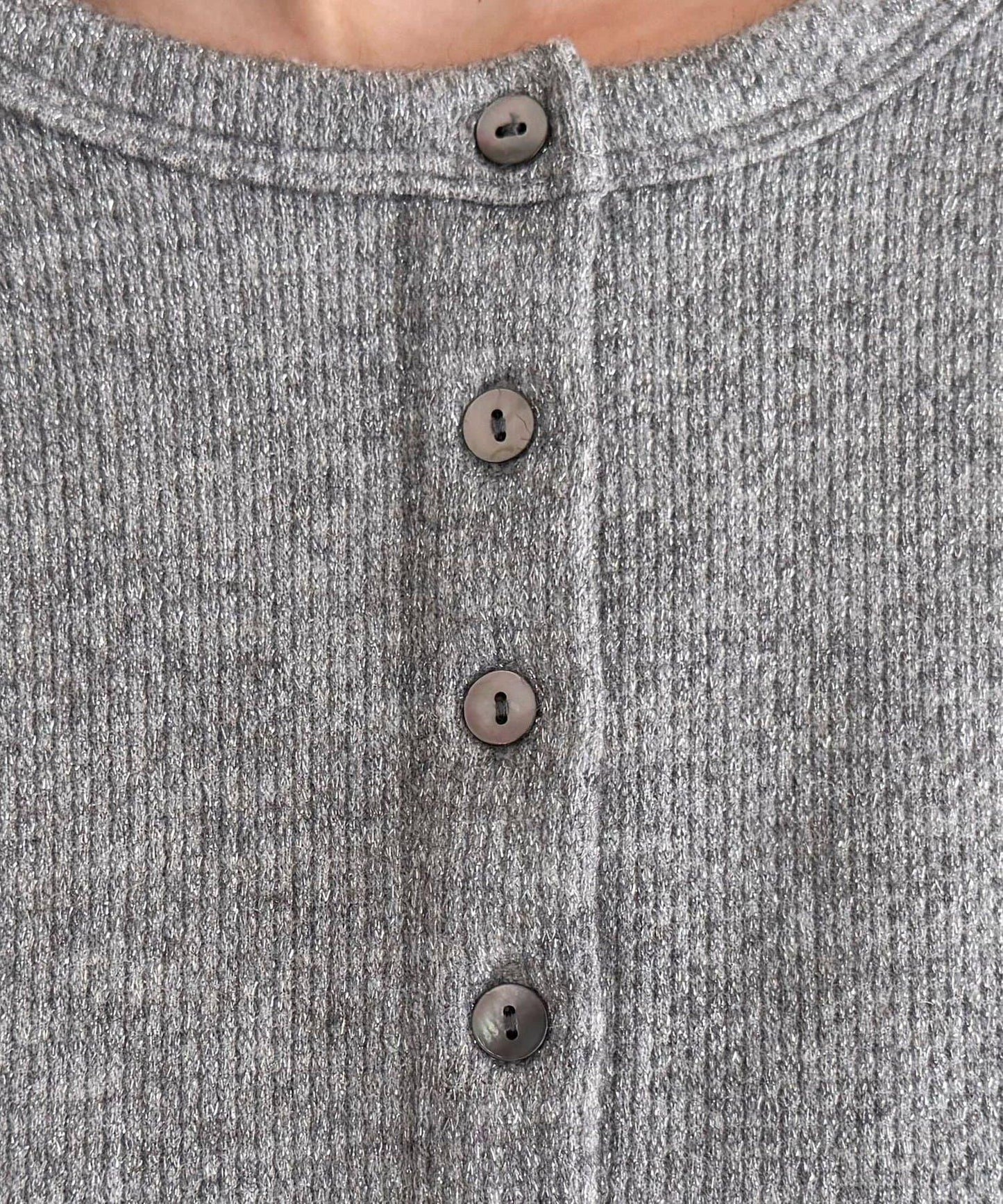 2WAY亨利領亮絲套頭衫