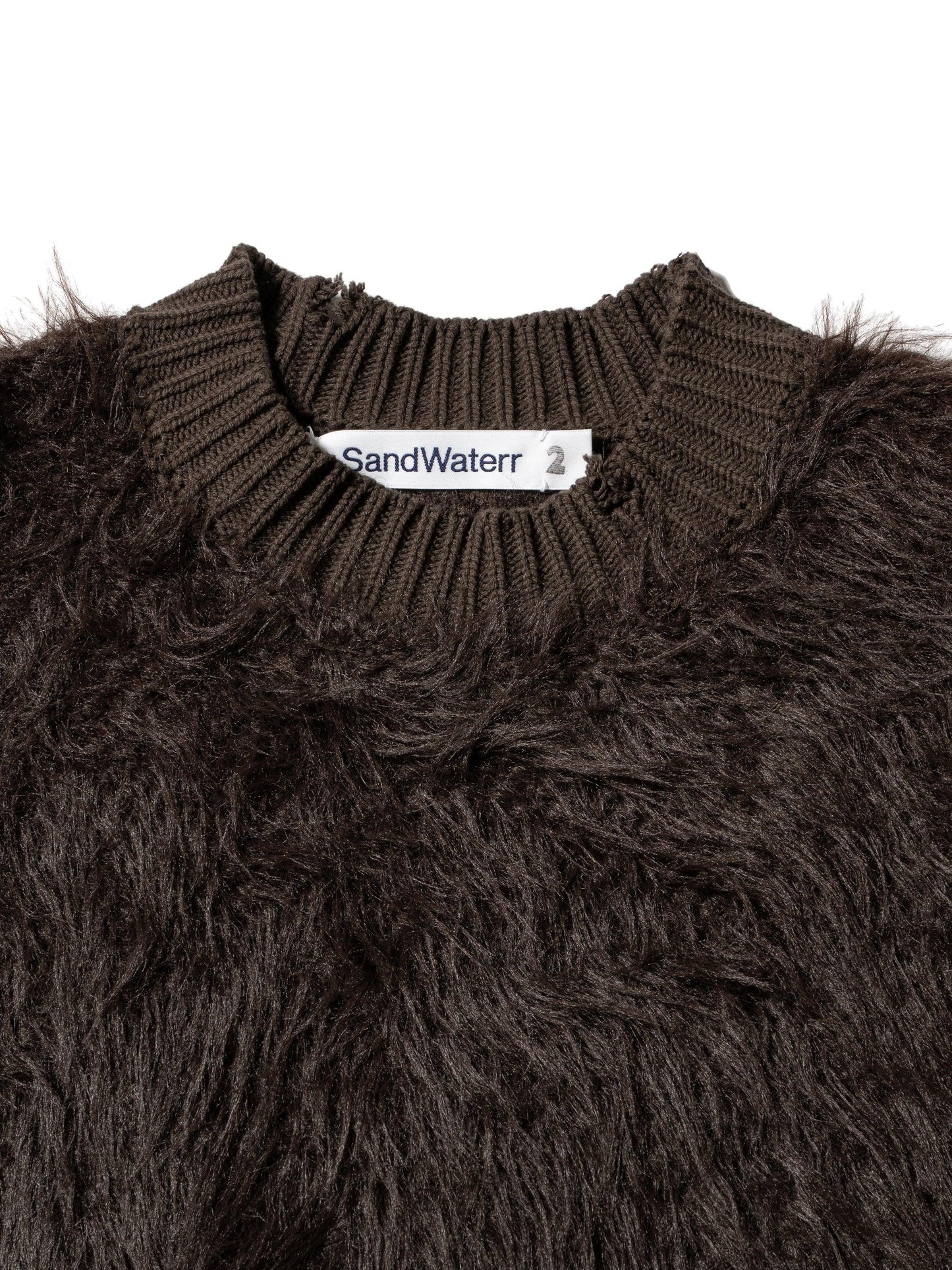 ORGANIZED毛衣 / 棉混紡羽毛紗