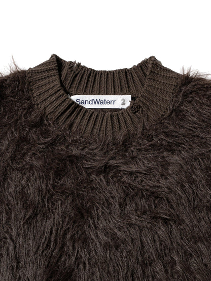 ORGANIZED毛衣 / 棉混紡羽毛紗