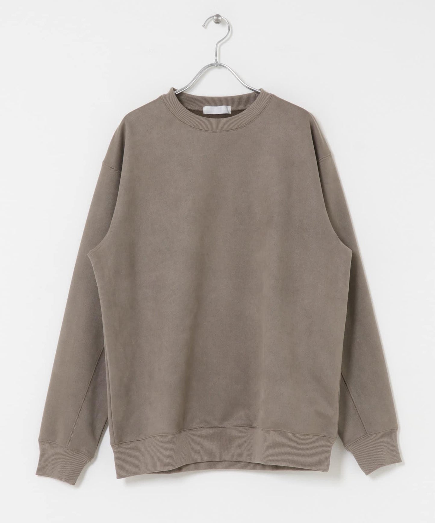 仿麂皮圓領衛衣