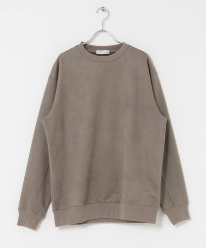 仿麂皮圓領衛衣