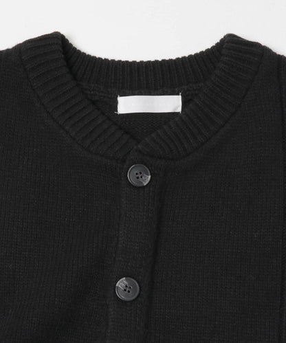 鏤空麻花針織開衫