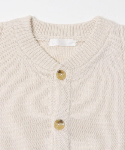 鏤空麻花針織開衫