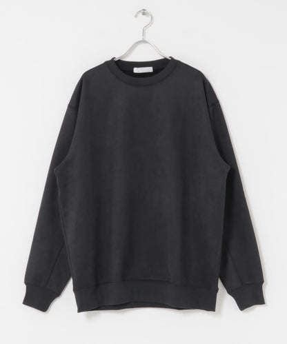 仿麂皮圓領衛衣