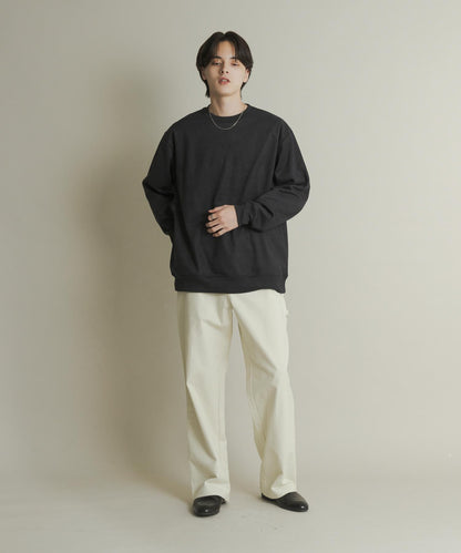 仿麂皮圓領衛衣