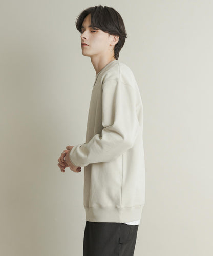 仿麂皮圓領衛衣