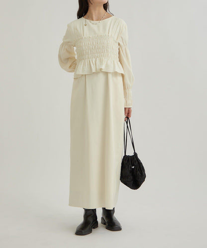 吊帶連衣裙套裝