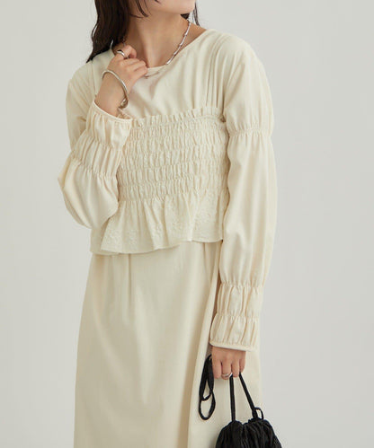 吊帶連衣裙套裝