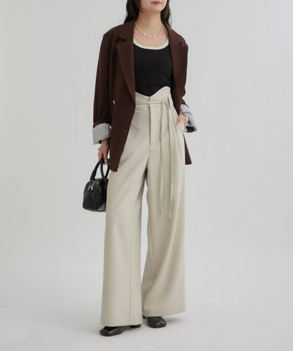 帶胸墊拼色吊帶背心