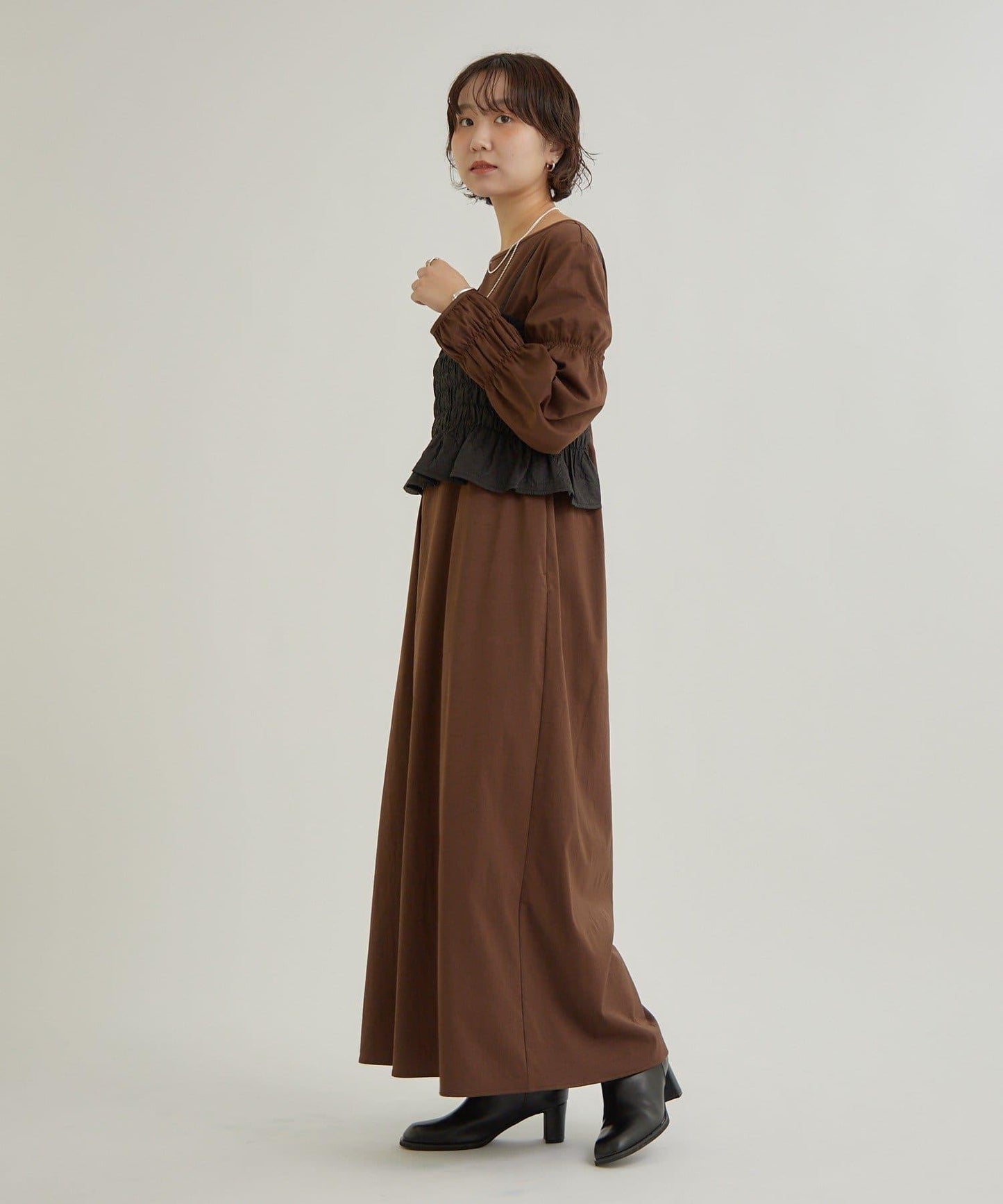 吊帶連衣裙套裝