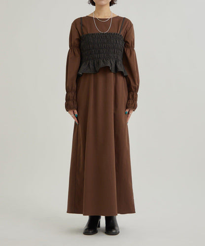 吊帶連衣裙套裝