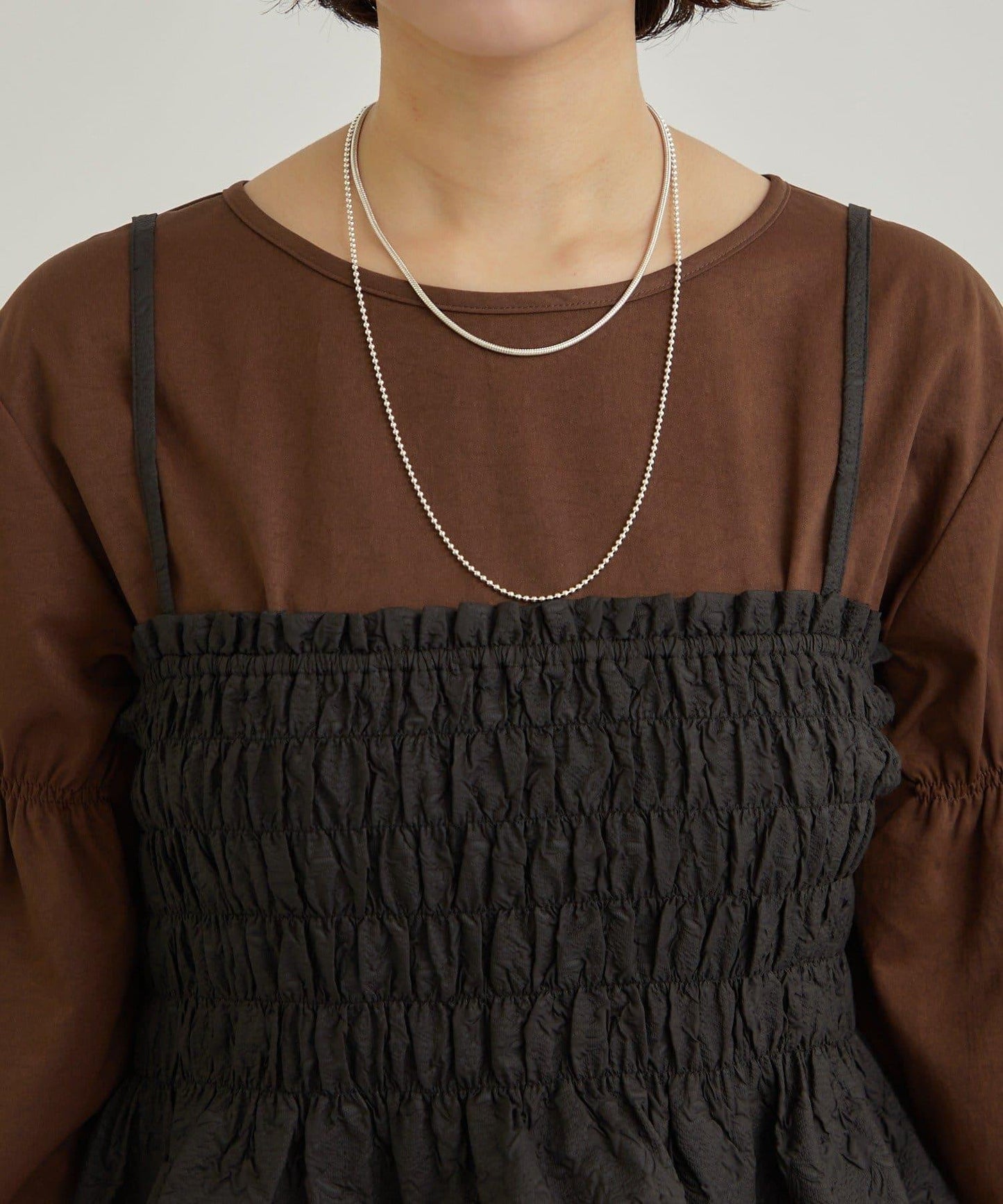 吊帶連衣裙套裝