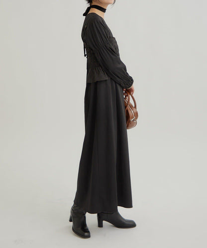 吊帶連衣裙套裝