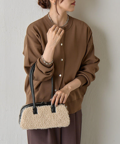 羊羔絨波士頓包